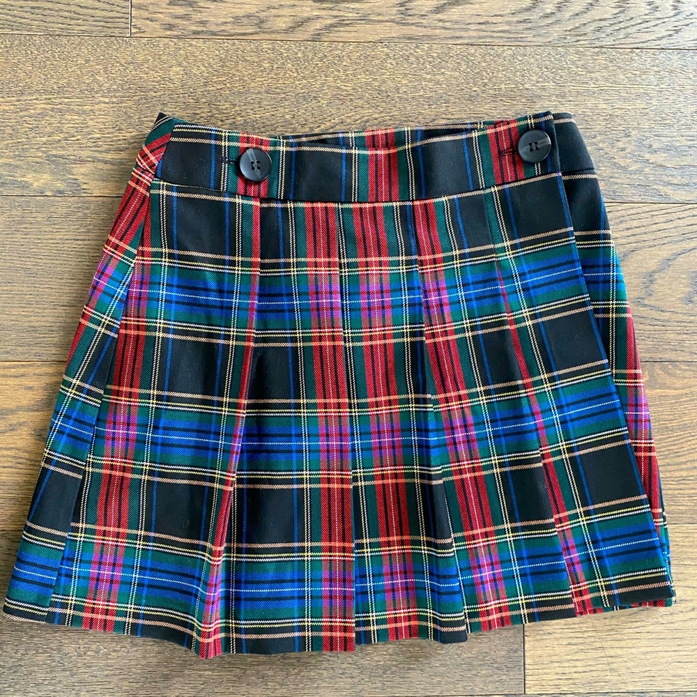 Checkered skirt